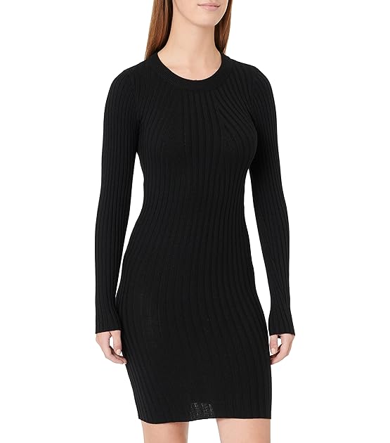 Female Strickkleid VMKIKI Langes Kleid